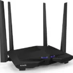 Tenda AC10 v1 Ασύρματο Router Wi‑Fi 5 με 4 Θύρες Gigabit
