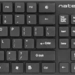Natec NZB-1440 Ασύρματο Σετ Πληκτρολόγιο & Ποντίκι Αγγλικό US