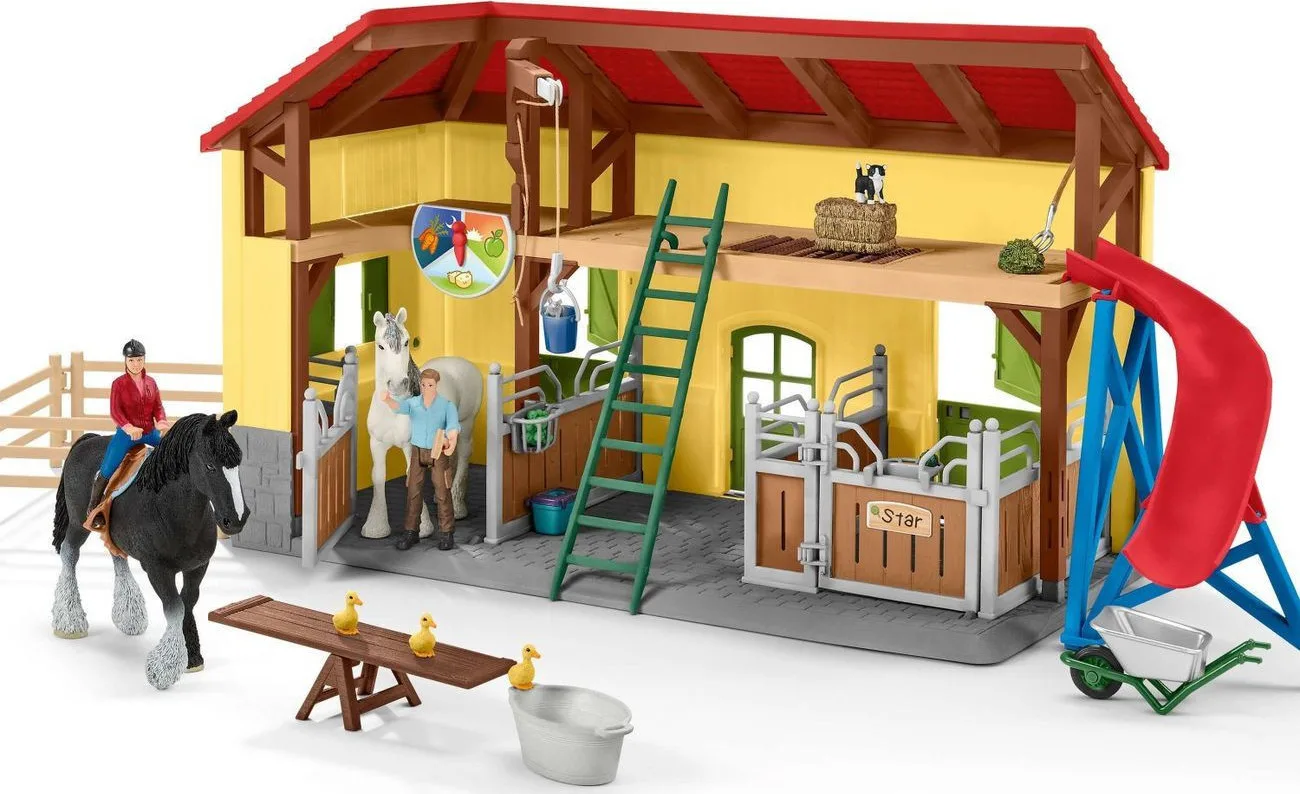20191030130052_schleich_s_horse_club_stable_42485 Schleich-S Horse Club Stable 42485 - Image 1