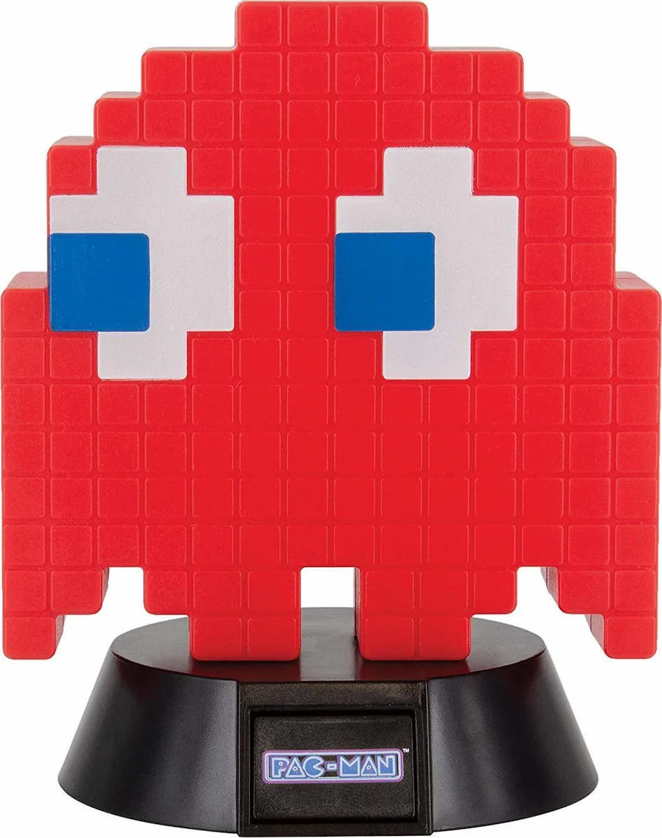 20191104100818_paladone_pac_man_3d_icon_light_blinky_10cm_pp4986pm Paladone Παιδικό Διακοσμητικό Φωτιστικό Pac-Man Ghost Κόκκινο 10εκ. PP4986PM - Image 1