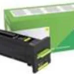 Lexmark 72K2XYE Γνήσιο Toner Laser Εκτυπωτή Κίτρινο 22000 Σελίδων 72K2XYE