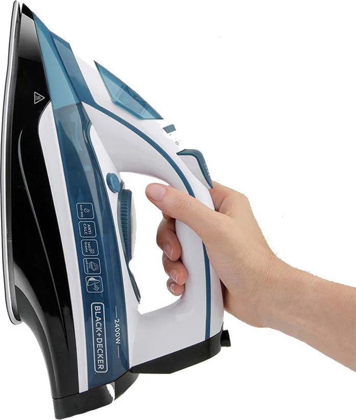 20191111151054_074c9c8d Black & Decker BXIR2402E ES9180130B Σίδερο Ατμού 2400W με Ανοξείδωτη Πλάκα και Συνεχόμενη Παροχή Ατμού 30gr/min - Image 1