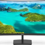 Philips E Line 271E1SCA VA Curved Monitor 27" FHD 1920x1080 με Χρόνο Απόκρισης 4ms GTG