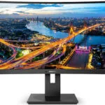 Philips B-Line 346B1C Ultrawide VA Curved Monitor 34" QHD 3440x1440 με Χρόνο Απόκρισης 5ms GTG