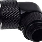 Alphacool Icicle 13 / 10mm Screw-on Spout 90 Degrees Rotatable G1 / 4 Fittings Μαύρο 17230