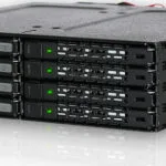 Icy Dock ToughArmor Πλαίσιο Για Σκληρούς Δίσκους Backplane IcyDock 8x6,3cm SATAI-III/SAS in 1x5,25" Μαύρο MB998IP-B