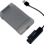 LogiLink USB 3.0 to 2.5-Inch SATA Adapter with Protective Case Διάφανο (AU0037)