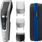 Philips Series 5000 Επαναφορτιζόμενη Κουρευτική Μηχανή Silver/Black HC5650/15