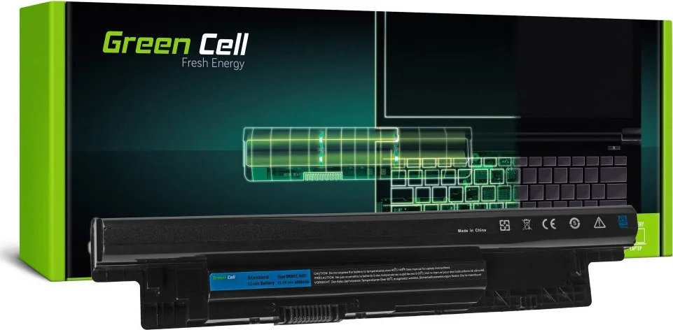 Green Cell Συμβατή Μπαταρία για Dell Inspiron 3521/3537/5521/5537 με 4400mAh (DE69) - Image 1