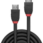 Lindy HDMI 2.0 Cable HDMI male - HDMI male 1m Μαύρο 36471