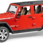 Bruder Jeep Wrangler Unlimited Rubicon Αυτοκινητάκι Yelllow 1:24 για 3+ Ετών