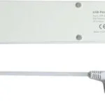 Woox Smart Πολύπριζο 3 Θέσεων με 4 USB-A, Διακόπτη και Καλώδιο 1.8m R4028
