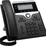 Cisco 7821 Ενσύρματο Τηλέφωνο IP 2 γραμμών Μαύρο