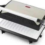 Esperanza Taleggio Τοστιέρα με Κεραμικές Πλάκες για 2 Τοστ 750W Inox