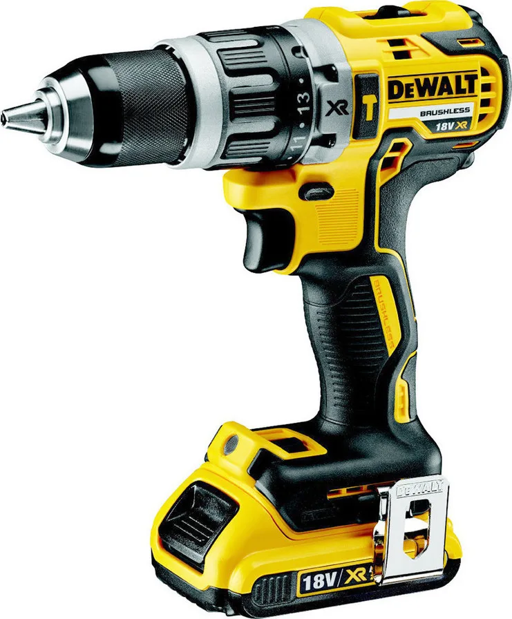 20200116131648_8fac42d3 Dewalt DCD796D2 Κρουστικό Δραπανοκατσάβιδο Μπαταρίας Brushless 18V 2x2Ah DCD796D2 - Image 1