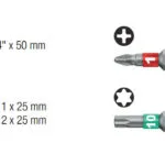 Wera Σετ 12 Μύτες Κατσαβιδιού Bit-Check 12 BiTorsion 1 05057420001