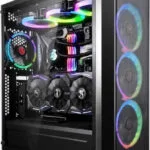 Raijintek Ponos MS Midi Tower Κουτί Υπολογιστή με Πλαϊνό Παράθυρο Μαύρο