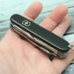 Victorinox Huntsman Ελβετικός Σουγιάς Μαύρος 1.3713.3