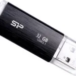 Silicon Power Blaze B02 32GB USB 3.1 Stick Μαύρο