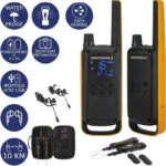Motorola Talkabout T82 Extreme Ασύρματος Πομποδέκτης PMR 0.5W με Μονόχρωμη Οθόνη Σετ 2τμχ