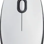 Logitech B100 Ενσύρματο Ποντίκι Λευκό