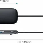 Aukey Unity C71 USB-C Docking Station με HDMI 4K PD Ethernet Μαύρο