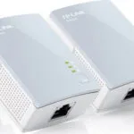 TP-LINK TL-PA411KIT v4 Powerline Διπλό για Ενσύρματη Σύνδεση και Θύρα Ethernet