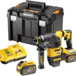 Dewalt DCH333X2 Κρουστικό Σκαπτικό Πιστολέτο Μπαταρίας Brushless 54V 2x9Ah με Υποδοχή SDS Plus DCH333X2