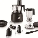 Philips Avance Collection HR7776/90 Πολυμίξερ 1300W με Κάδο 3.4lt και Κανάτα Μπλέντερ Μαύρο