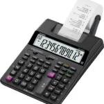 Casio HR-150RCE Αριθμομηχανή Χαρτοταινίας 12 Ψηφίων σε Μαύρο Χρώμα
