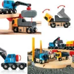 Brio Toys Rail Road Loading Σετ με Τρενάκι για 3+ Ετών 33210