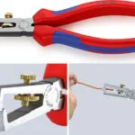 Knipex Ρυθμιζόμενος Απογυμνωτής Καλωδίων με Μήκος 160mm 11 02 160