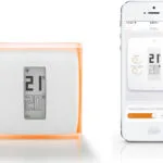 Netatmo NTH01-EN-EU Ψηφιακός Θερμοστάτης Χώρου Smart με Wi-Fi