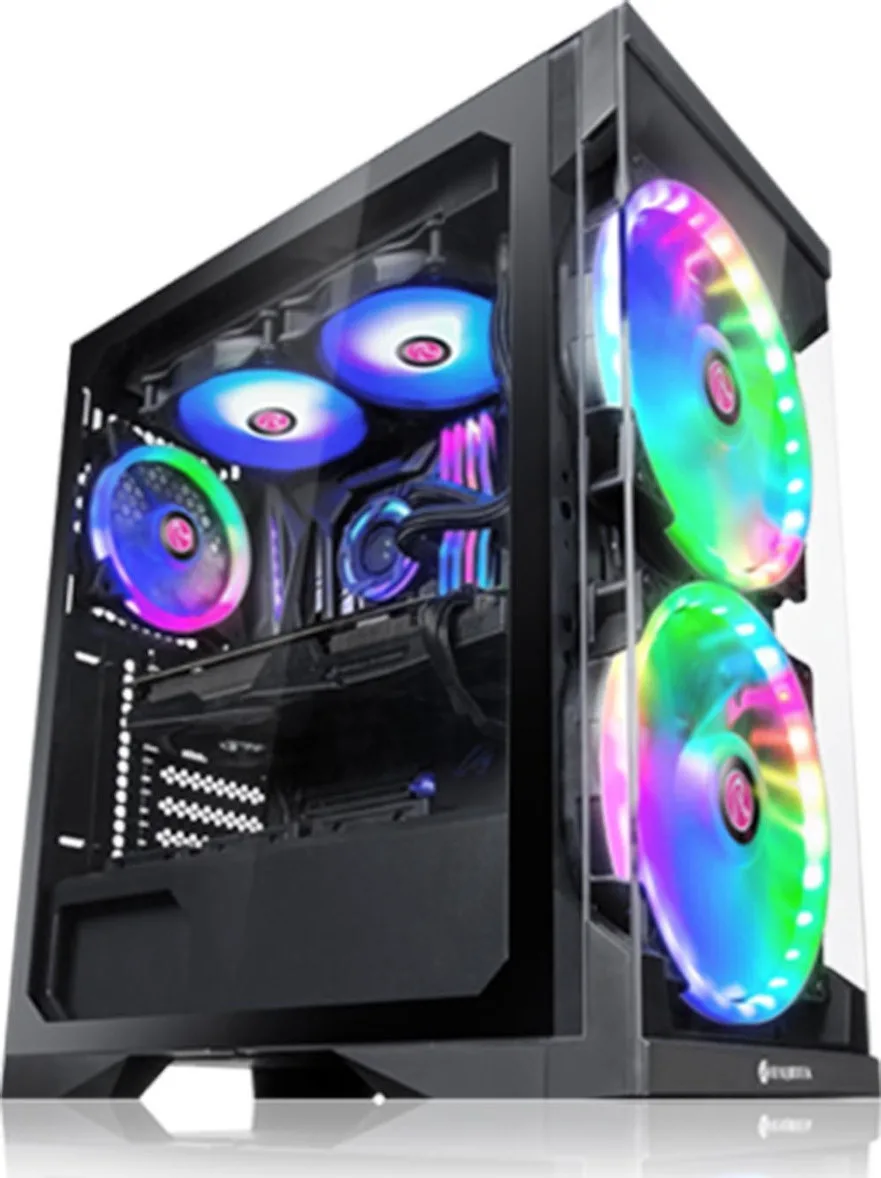 20200225132439_d4ecb0cb Raijintek Silenos Pro Gaming Midi Tower Κουτί Υπολογιστή με Πλαϊνό Παράθυρο Μαύρο - Image 1