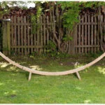 Amazonas Kronos Βάση Αιώρας Ξύλινη Μπεζ 358x113x105cm AZ-4045550