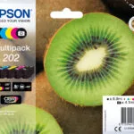 Epson 202 Γνήσιο Πακέτο 5 Μελανιών Εκτυπωτή InkJet Photo Μαύρο / Κίτρινο / Κυανό / Ματζέντα / Μαύρο (C13T02E74010 C13T02E74020)