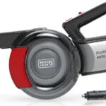 Black & Decker Σκουπάκι Αυτοκινήτου Στερεών με Ισχύ 12.5W & Καλώδιο Αναπτήρα 12V Μαύρο Κόκκινο (PV1200AV)
