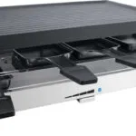 Steba RC 68 Επιτραπέζια Ηλεκτρική Ψησταριά Raclette Αυλακωτής Πλάκας 1200W με Ρυθμιζόμενο Θερμοστάτη 40.5x24εκ. 63.68.00
