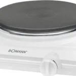 Bomann EKP 5027 Επιτραπέζια Εστία Εμαγιέ Μονή Λευκή