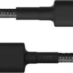 Xiaomi Cable Original Braided Usb Type C Braided USB 2.0 Cable USB-C male - USB-A 18W Μαύρο 1m SJV4109GL