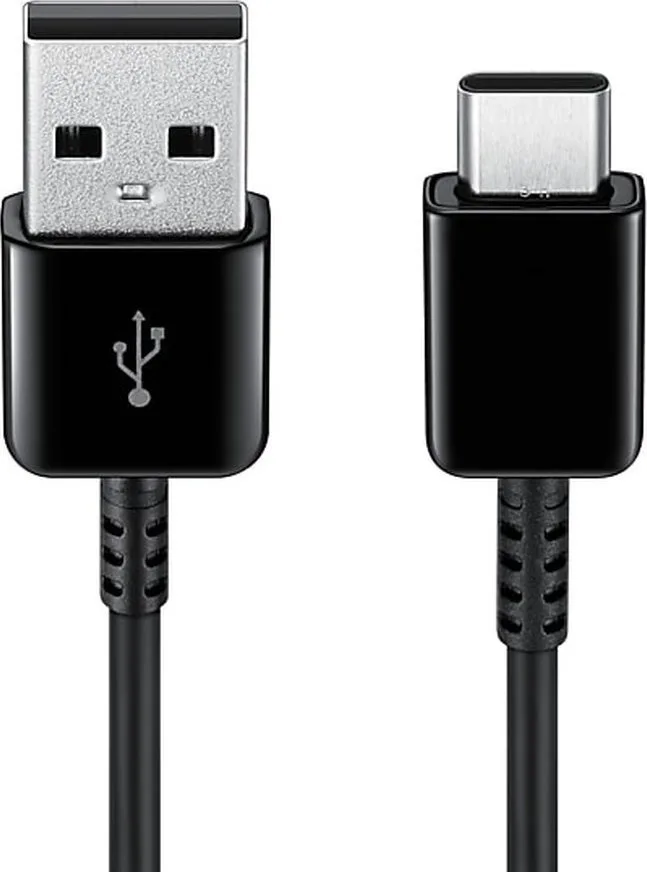 Samsung USB 2.0 Cable USB-C male - USB-A Μαύρο 1.5m (EP-DG930IBEGWW) - Image 1
