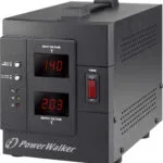 Powerwalker AVR 1500 SIV Σταθεροποιητής Τάσης 1500VA με 2 Πρίζες Ρεύματος