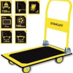 Stanley Πλατφόρμα Μεταφοράς Πτυσσόμενη για Φορτίο Βάρους έως 150kg σε Κίτρινο Χρώμα SXWTD-PC527