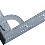 Wolfcraft Γωνιόμετρο Μαραγκών Μεταλλικό με Πατούρα Μήκους 50εκ. με Μοιρογνωμόνιο 5206000