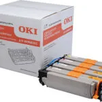 OKI 44968301 Γνήσιο Multipack Drum Laser Εκτυπωτή Κίτρινο/Κυανό/Ματζέντα/Μαύρο 4τμχ 44968301