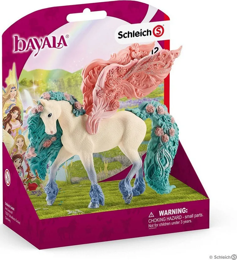 20200310104423_schleich_s_flower_pegasus_70590 Schleich-S Flower Pegasus Bayala για 5-12 Ετών 18εκ. 70590 - Image 1