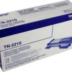 Brother TN-2210 Γνήσιο Toner Laser Εκτυπωτή Μαύρο 1200 Σελίδων (TN-2210)