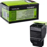 Lexmark 702HK Γνήσιο Toner Laser Εκτυπωτή Μαύρο High Capacity 4000 Σελίδων 70C2HKE