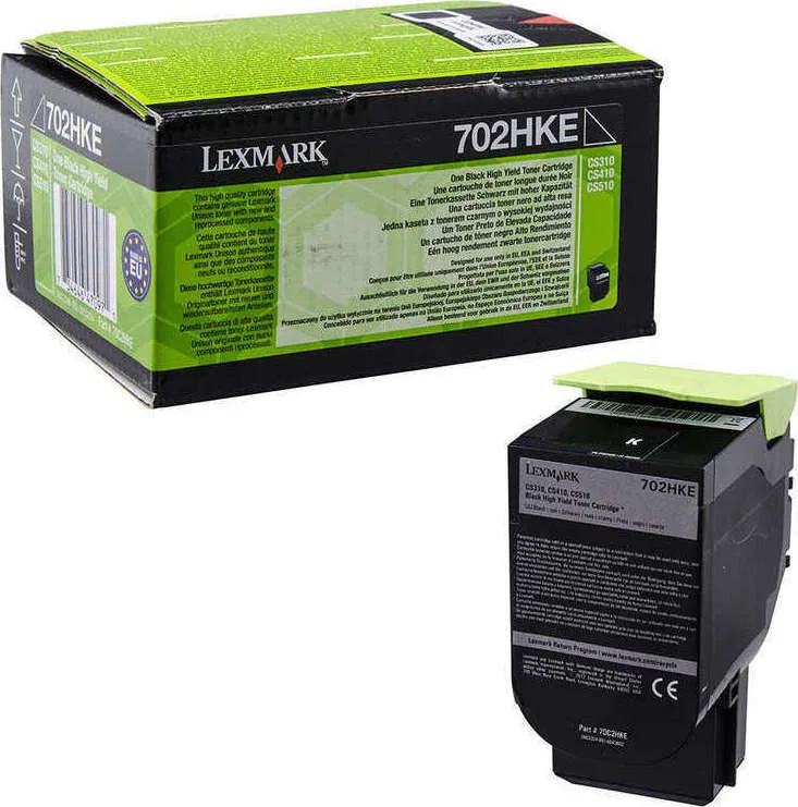 20200310143012_lexmark_702hk_black_toner_70c2hke Lexmark 702HK Γνήσιο Toner Laser Εκτυπωτή Μαύρο High Capacity 4000 Σελίδων 70C2HKE - Image 1