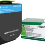 Lexmark CS/X317 Γνήσιο Toner Laser Εκτυπωτή Κυανό Return Program 2300 Σελίδων (71B20C0)
